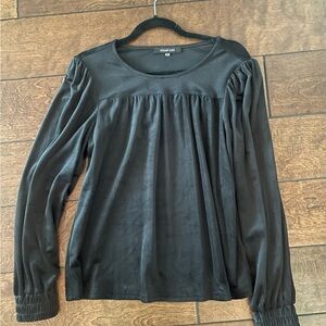 Sugar + Lips velvet long sleeved top.